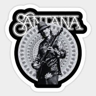 Santana rock Sticker